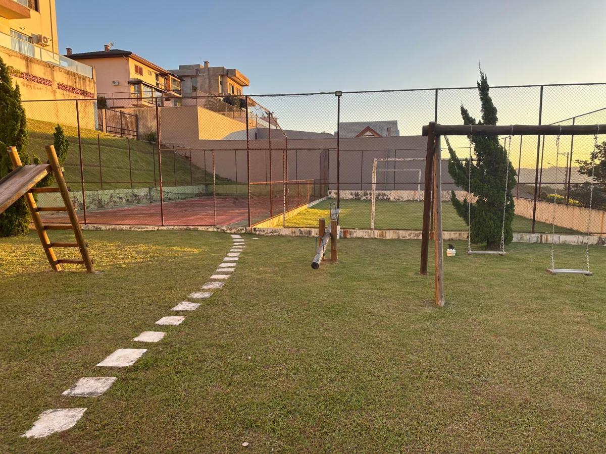 A Melhor Vista De Agua De Lindoia Apartment Águas de Lindóia Bagian luar foto