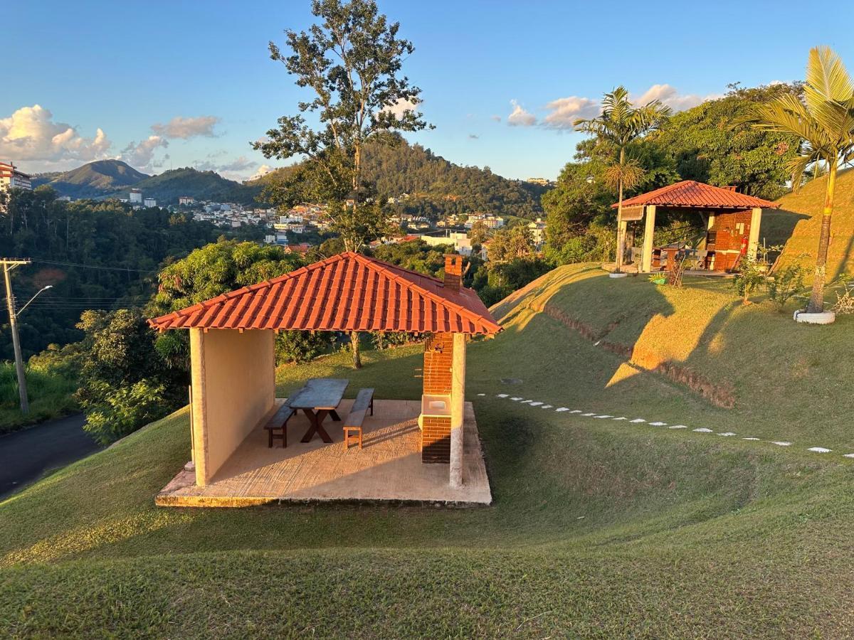 A Melhor Vista De Agua De Lindoia Apartment Águas de Lindóia Bagian luar foto